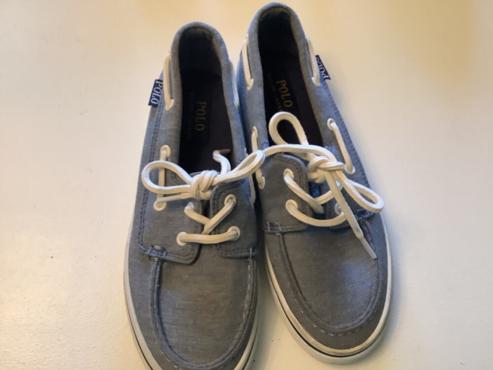 Polo Ralph Lauren Boy's Batten EZ loafer boat shoes size 4